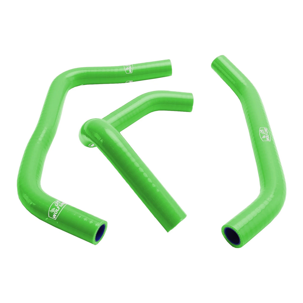 Silicone Radiator Coolant Hose Kit for Kawasaki ZX4R ZX-4RR (2023–2024) Green