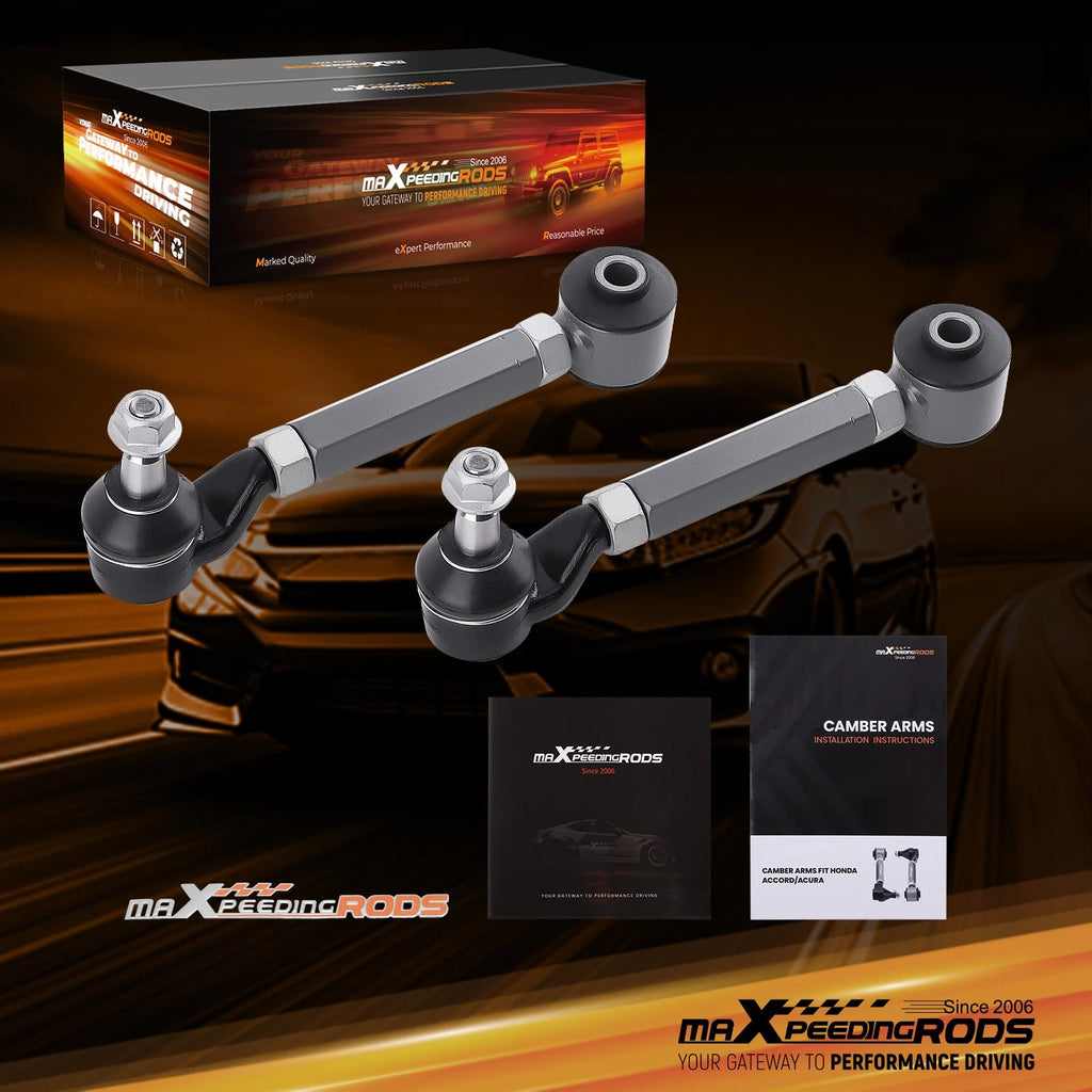 Pair Rear Suspension Camber Arms for Honda Accord (2003–2007) & Acura TSX (2004–2008)
