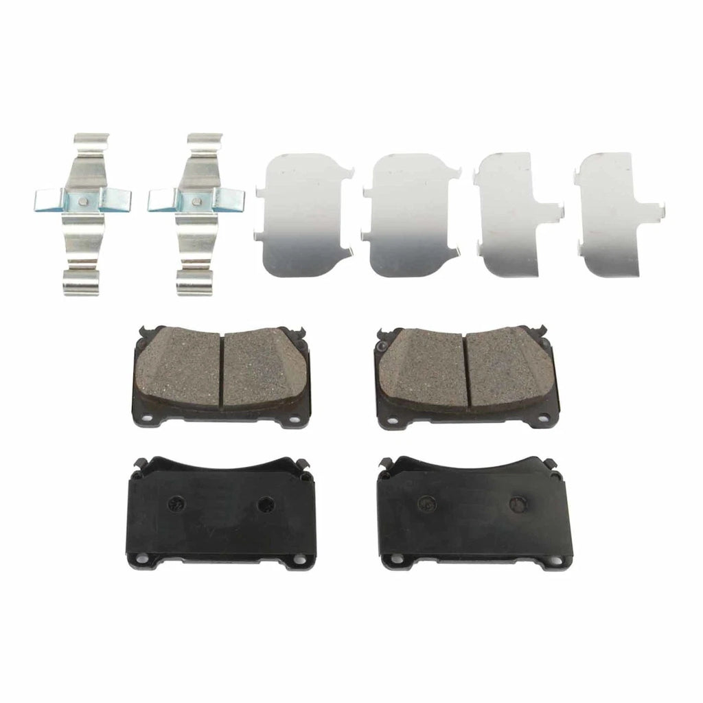 Front Brake Disc Rotors and Pads Kit for Hyundai Genesis (2013–2014)