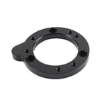 Black Air Filter Cleaner Adapter Plate for Harley CV & S&S Super E Carb