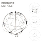 Crab Snare Fishing Tool 68 Rings Stainless Steel for Rivers and Beaches