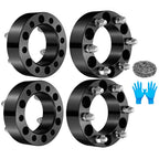 4Pcs 2" 6 Lug 6x5.5 Wheel Spacers Adapter for Chevy Silverado Suburban GMC (2007–2024)