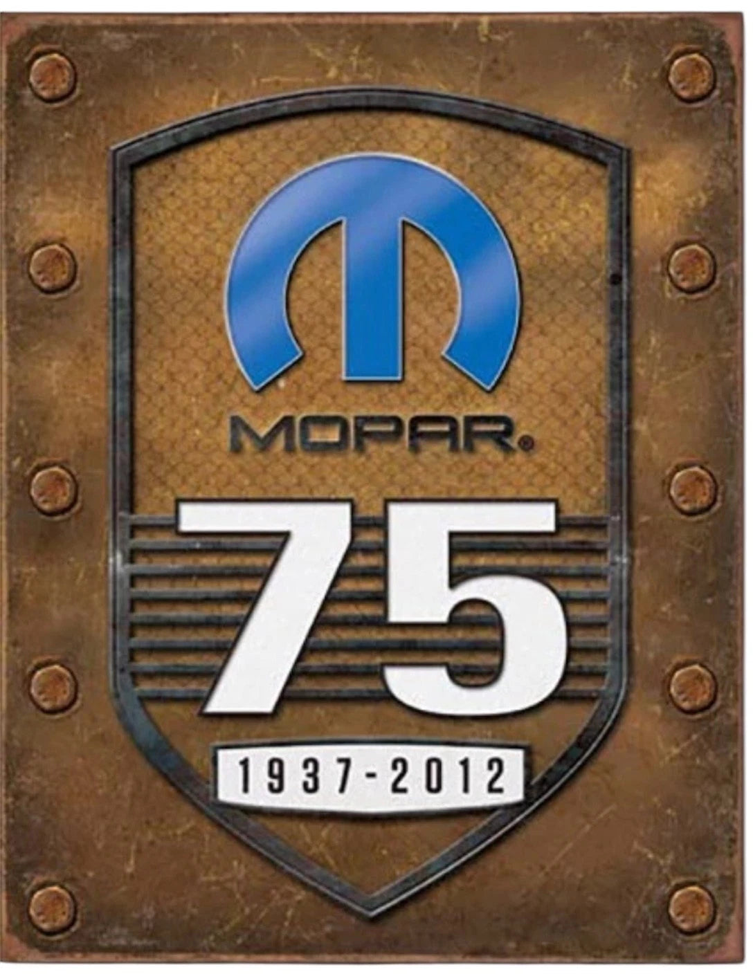 Mopar Metal Tin Sign for Man Cave Bar (16 x 12.5) #1843