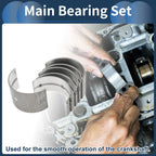 Main Bearing Set No.1170231020 for Toyota Corona (1973–1999) 6 Pcs