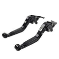 Black CNC Extendable Brake Clutch Levers for BMW S1000XR (2015-2021)