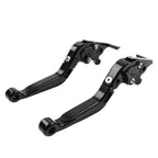 Black CNC Extendable Brake Clutch Levers for BMW S1000XR (2015-2021)