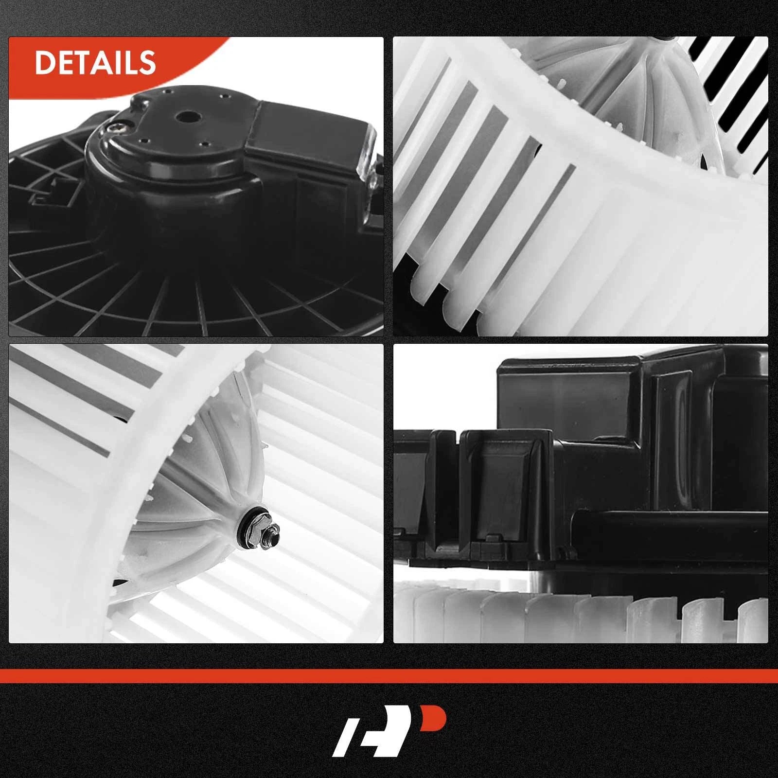 Front HVAC Blower Motor with Fan Cage and Resistor Kit for Toyota RAV4 (2006–2012)