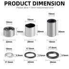 Front Upper Lower Shock Bushing Kit for Honda TRX400EX (1999-2004)