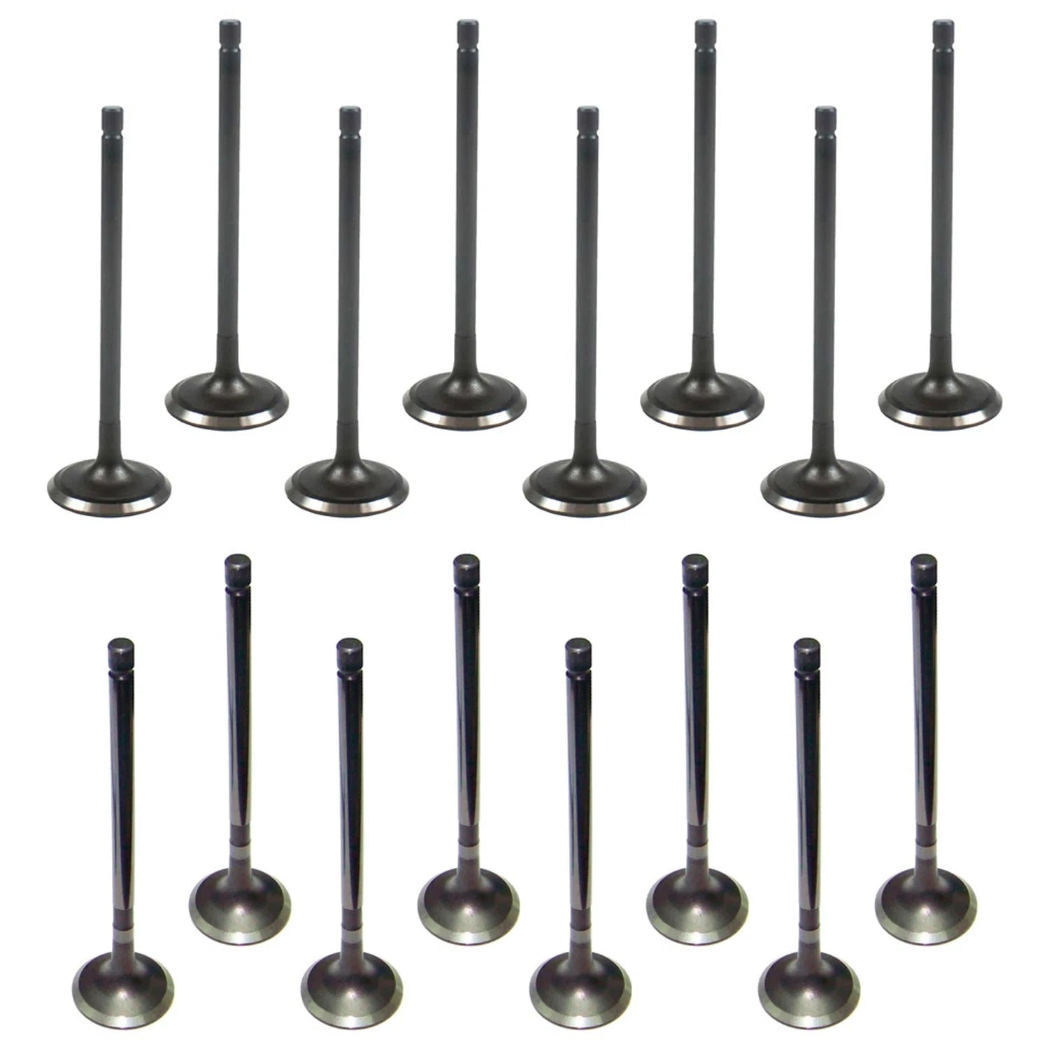 Set of 16 Intake & Exhaust Valves Kit for Elantra Forte Tucson Soul (L4 DOHC)