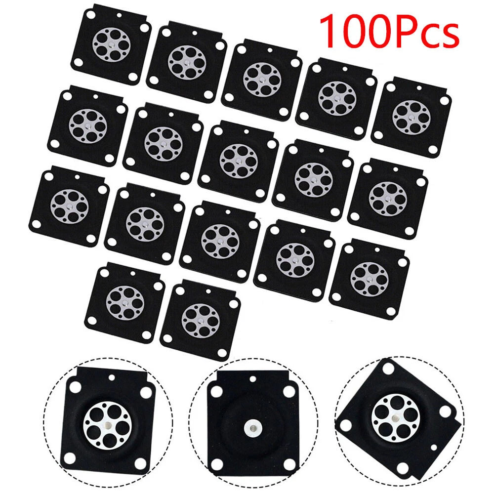 100x Carburetor Metering Diaphragm for Stihl FS38 FS85 (Replacement)