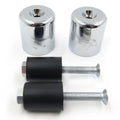 Chrome Billet Aluminum Bar Ends for Suzuki GSX1300R Hayabusa (1999–2016)