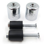 Chrome Billet Aluminum Bar Ends for Suzuki GSX1300R Hayabusa (1999–2016)
