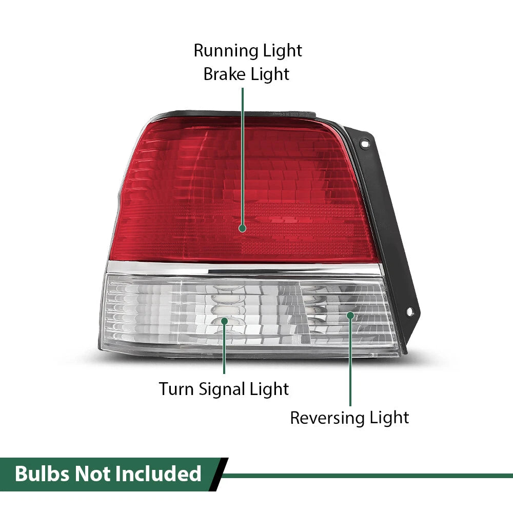 Set of 2 Rear Tail Lights for Toyota Tercel (1995–1999)