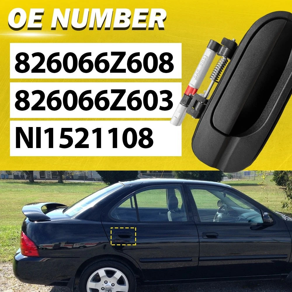 Rear Right Exterior Door Handle for Nissan Sentra (2000–2006)