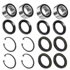 Rear Wheel Bearings Seals Kit 4x for Honda Rincon TRX650FGA (2004–2005)
