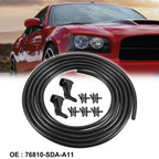 2X Windshield Washer Nozzle Hose Kit for Honda Accord (76810-SDA-A11)