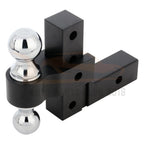Heavy Duty Dual Ball Tow Trailer Hitch for Universal Fit