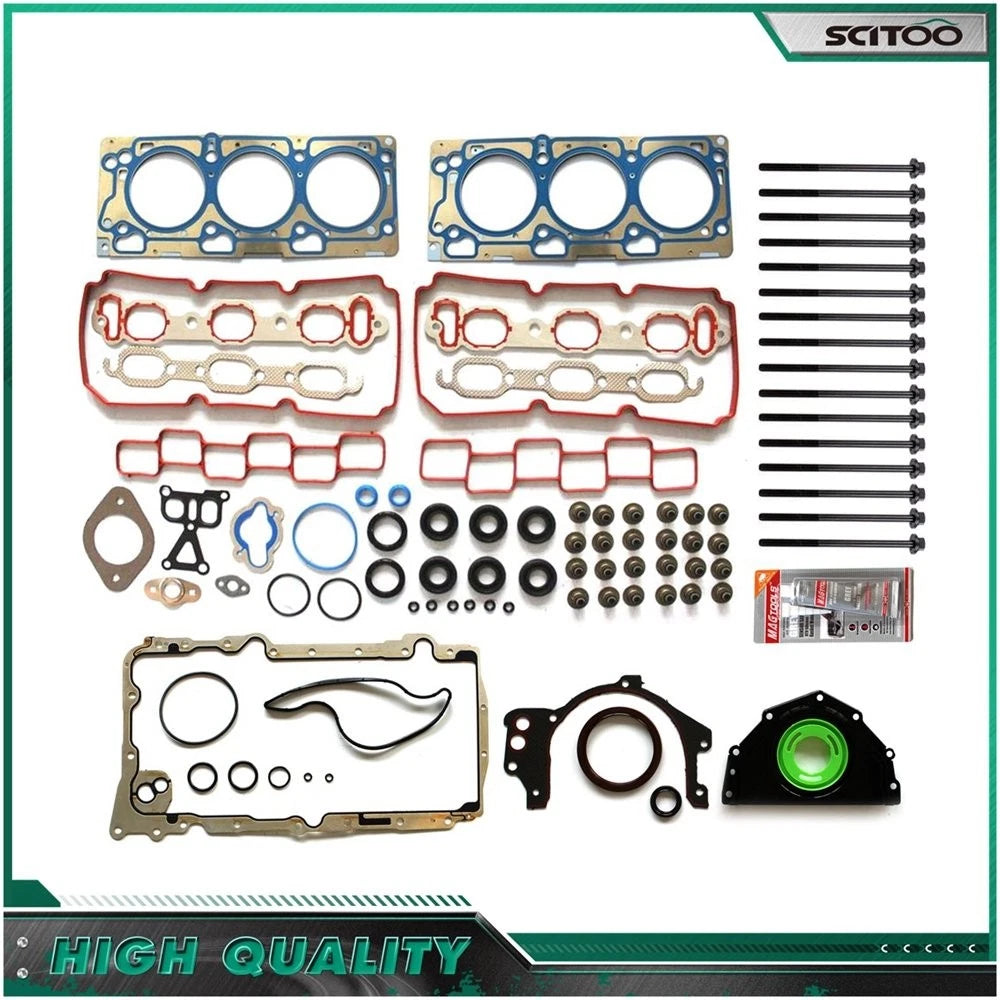 Full Gasket Set with Bolts for Dodge Avenger 3.5L V6 (2008–2009)