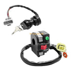 Handleabr Kill Switch & Ignition Key Switch for Yamaha Kodiak 450 700 (2016–2023)