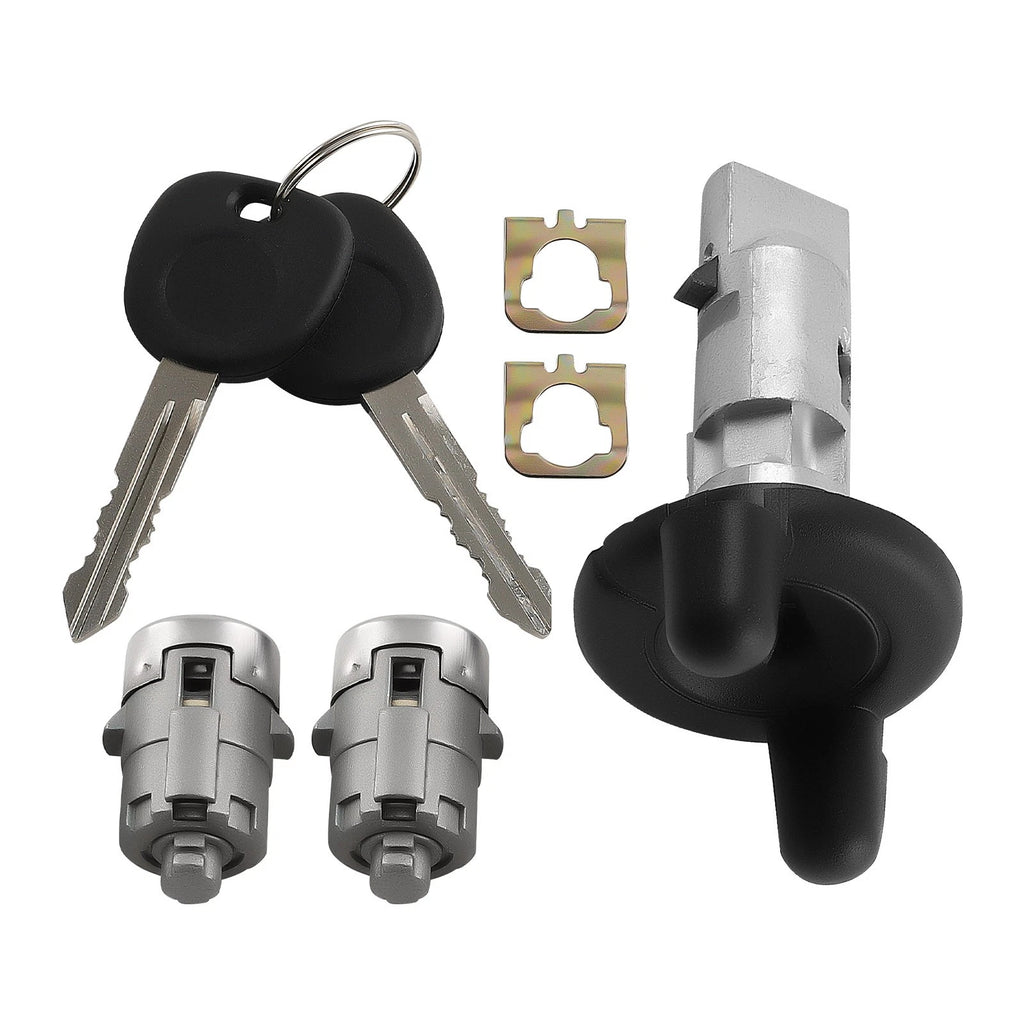 Door Lock Cylinders & Ignition Switch with 2 Keys for Chevy Tahoe Silverado GMC Sierra