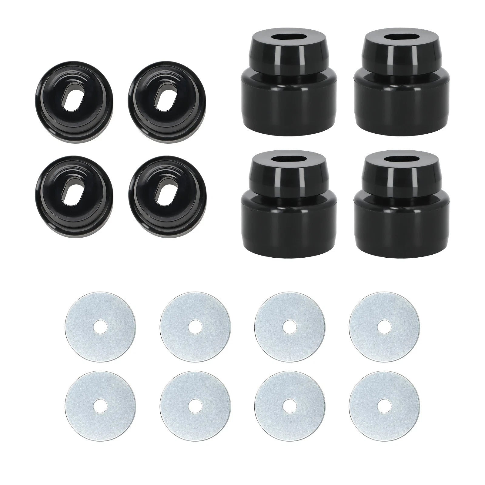 24x Body Cab Mount Bushing for Chevy Silverado/GMC Sierra 1500/2500HD (1999–2014)