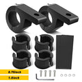 LED Light Bar Mount Brackets for Offroad Roll Cage (1" 1.25" 0.75")