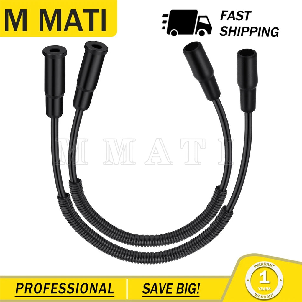 2X Spark Plug Cable for Sportster 1200, 883 (2004–2006) #31996-04