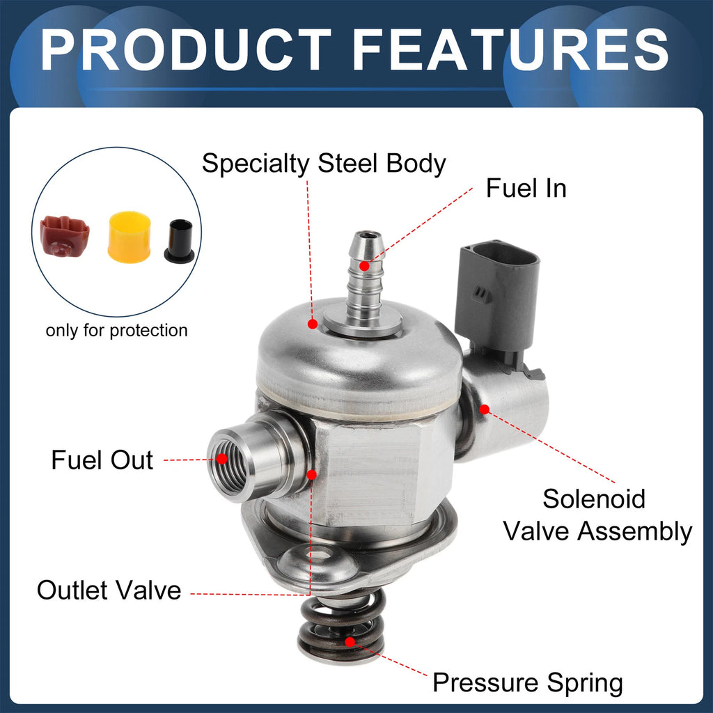 High Pressure Fuel Pump for VW Jetta Golf (2006–2010) No. 06A127026A