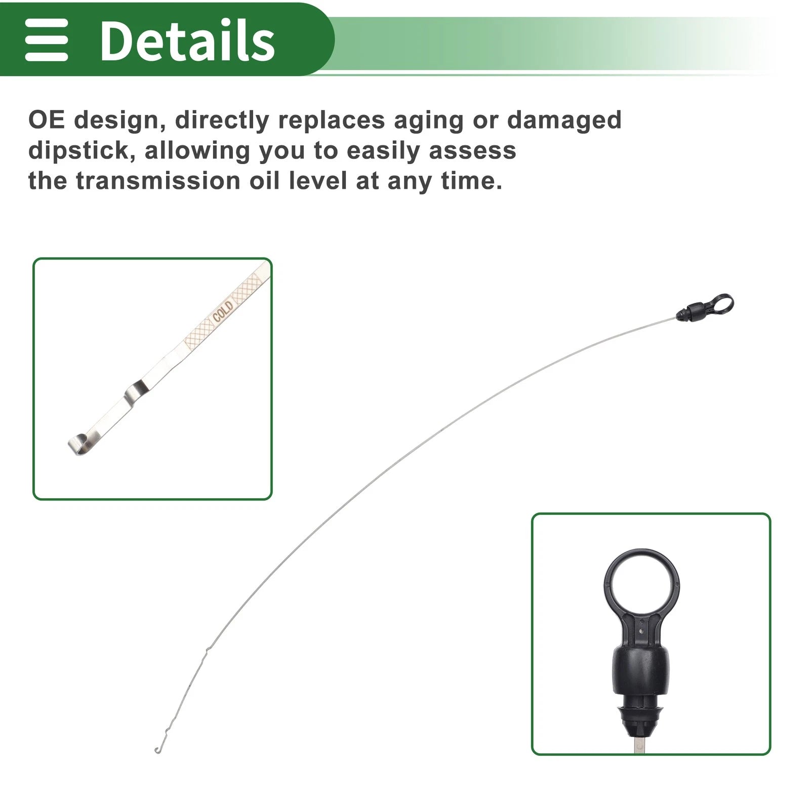 Oil Level DipStick No.15794381 for Audi A4L 2.0T (2009–2016)