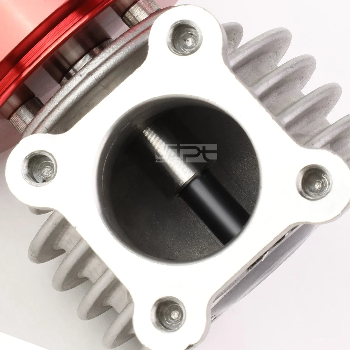 Universal 46mm Turbo 4-Bolt Wastegate Bypass Exhaust + Spring Red