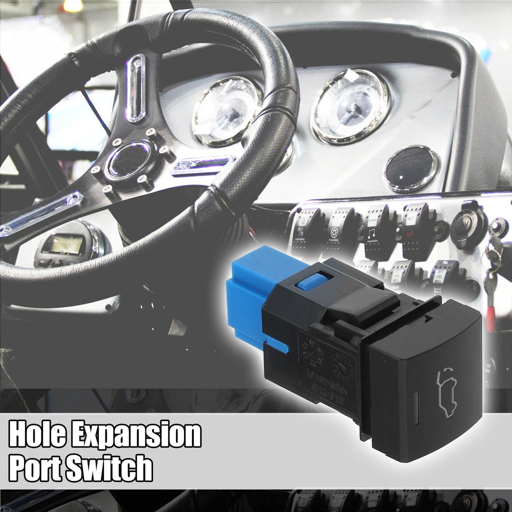 Hole Expansion Port Switch with Wire for Toyota Vehicles (1 pcs)