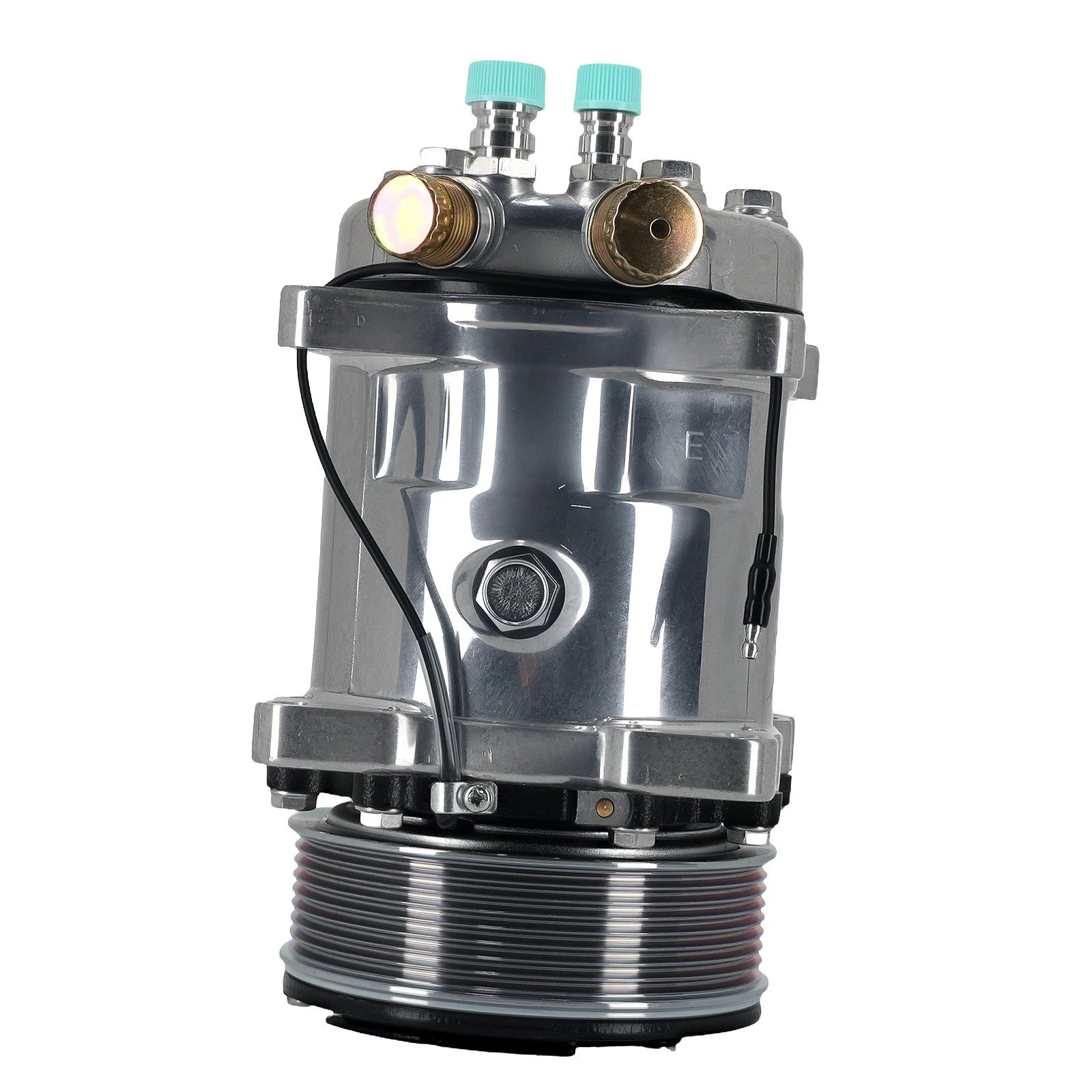 Air Compressor with Clutch for Sanden 5H14 508 R134a (200ml PAG46)