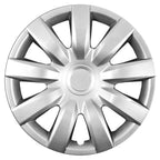 Push-On Wheel Cover Hubcaps Silver for Toyota Camry (2004–2006)