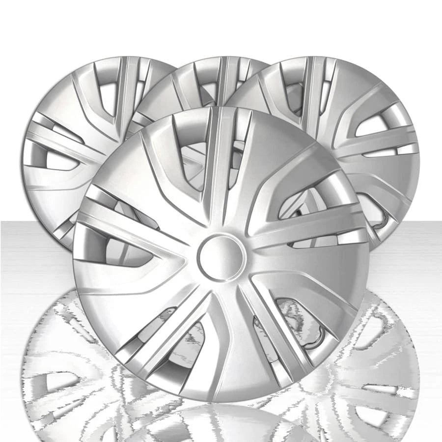 4 New 2017-24 Mitsubishi Mirage ES RF 14" Wheel Covers Snap On Full Rim Hub Caps