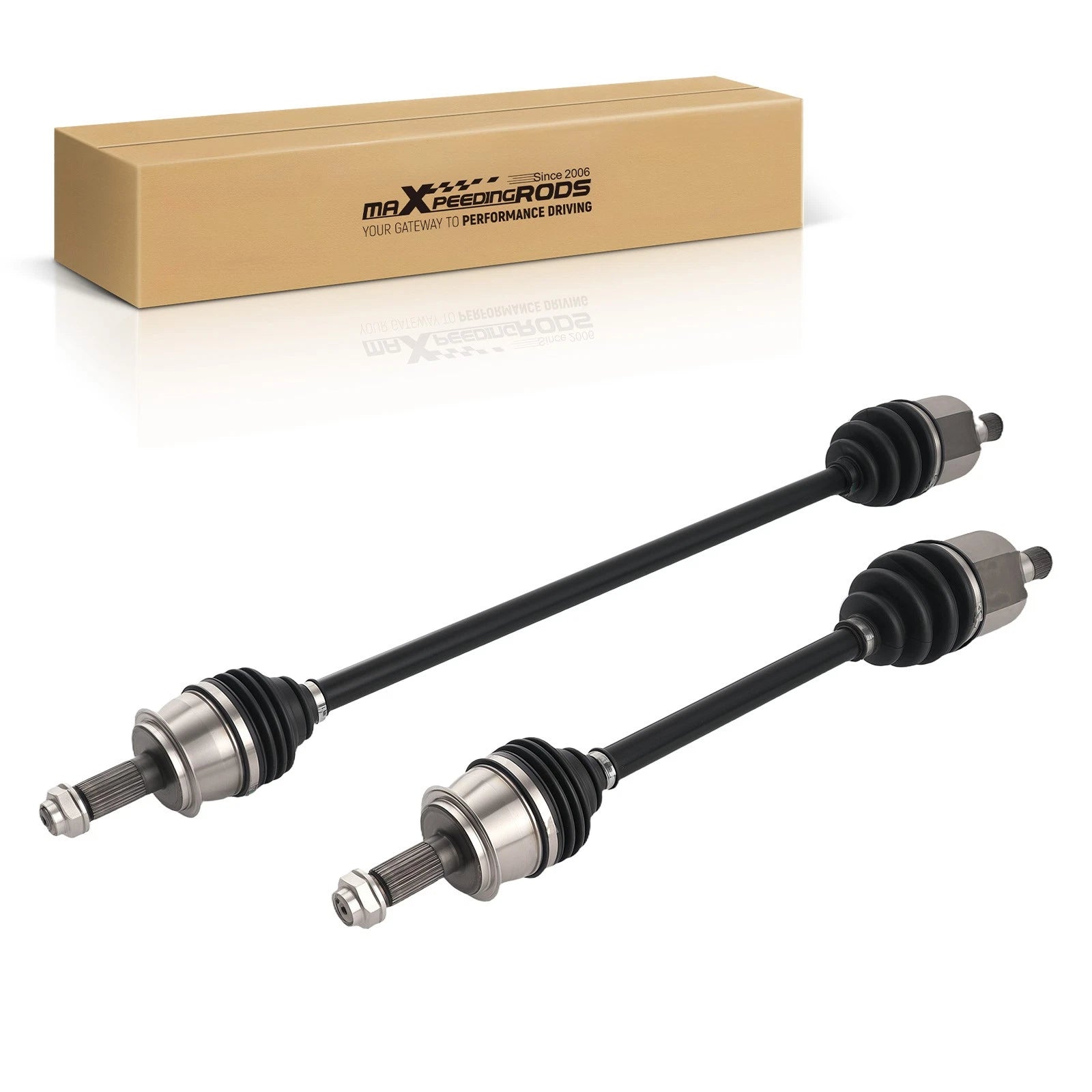 Front Pair CV Axle Joint Shaft Assembly for Honda Accord (2003–2007)