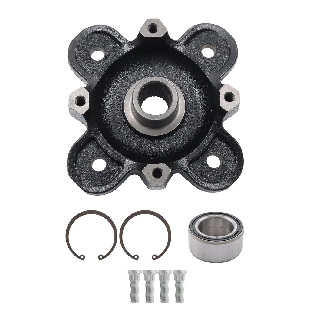 Front Wheel Hub with Bearing Stud Kit for Polaris Ranger 900/XP 900/Crew (2013-2019)