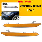 Set of 2 Front Bumper Reflector Lights for BMW X6 E71 (2008–2014) 63147179991 63147179992