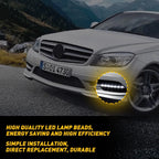 Left Daytime Running Lamp Fog Light for Mercedes Benz W204 W212 (2007–2016)