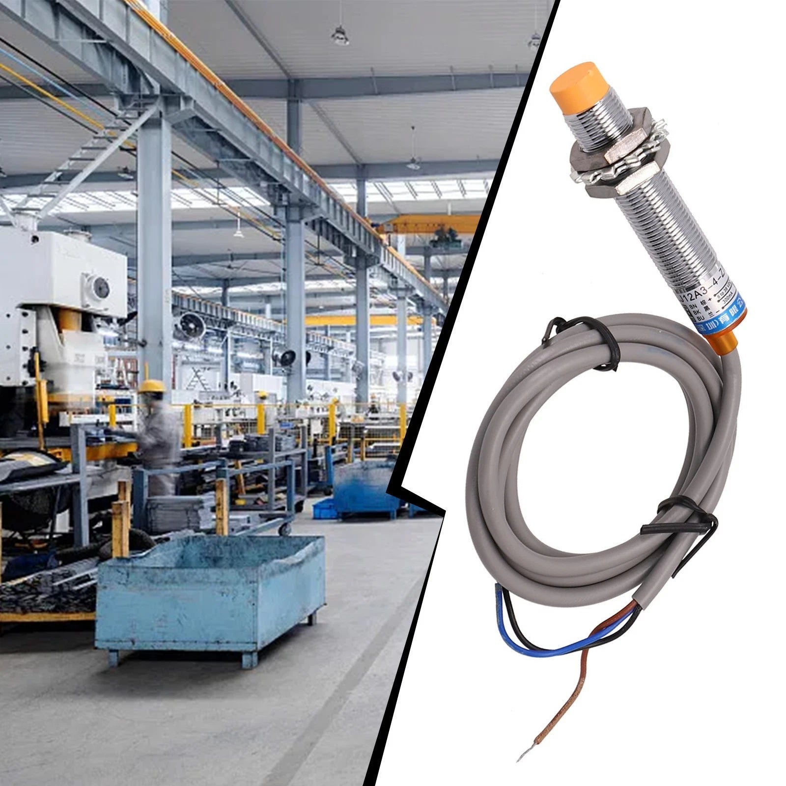Inductive Proximity Sensor Switch LJ12A3-4-Z/BY for DC6V-36V