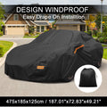 Waterproof Aluminum Film Car Cover for Lexus RC (2015–2023)