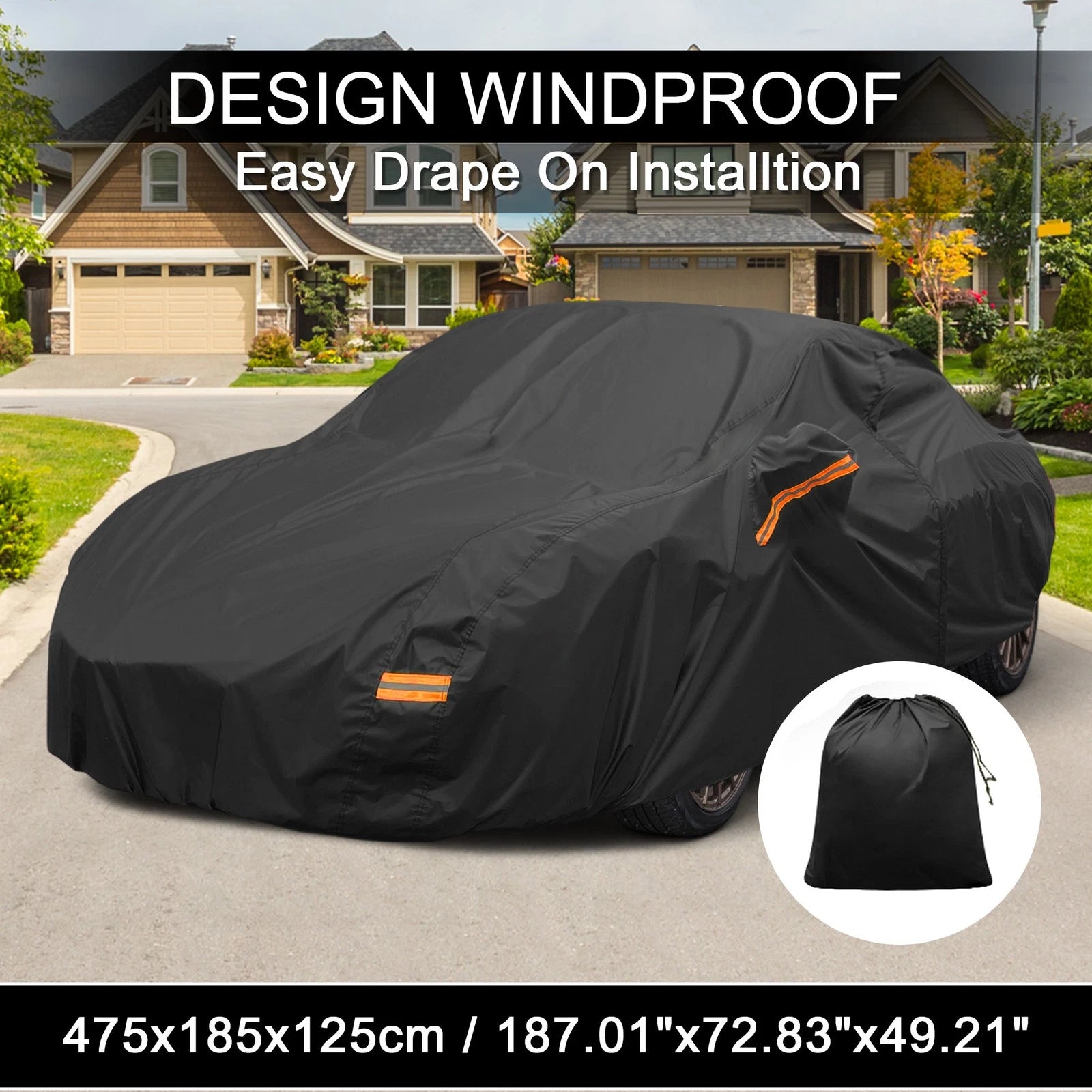 Waterproof Aluminum Film Car Cover for Lexus RC (2015–2023)