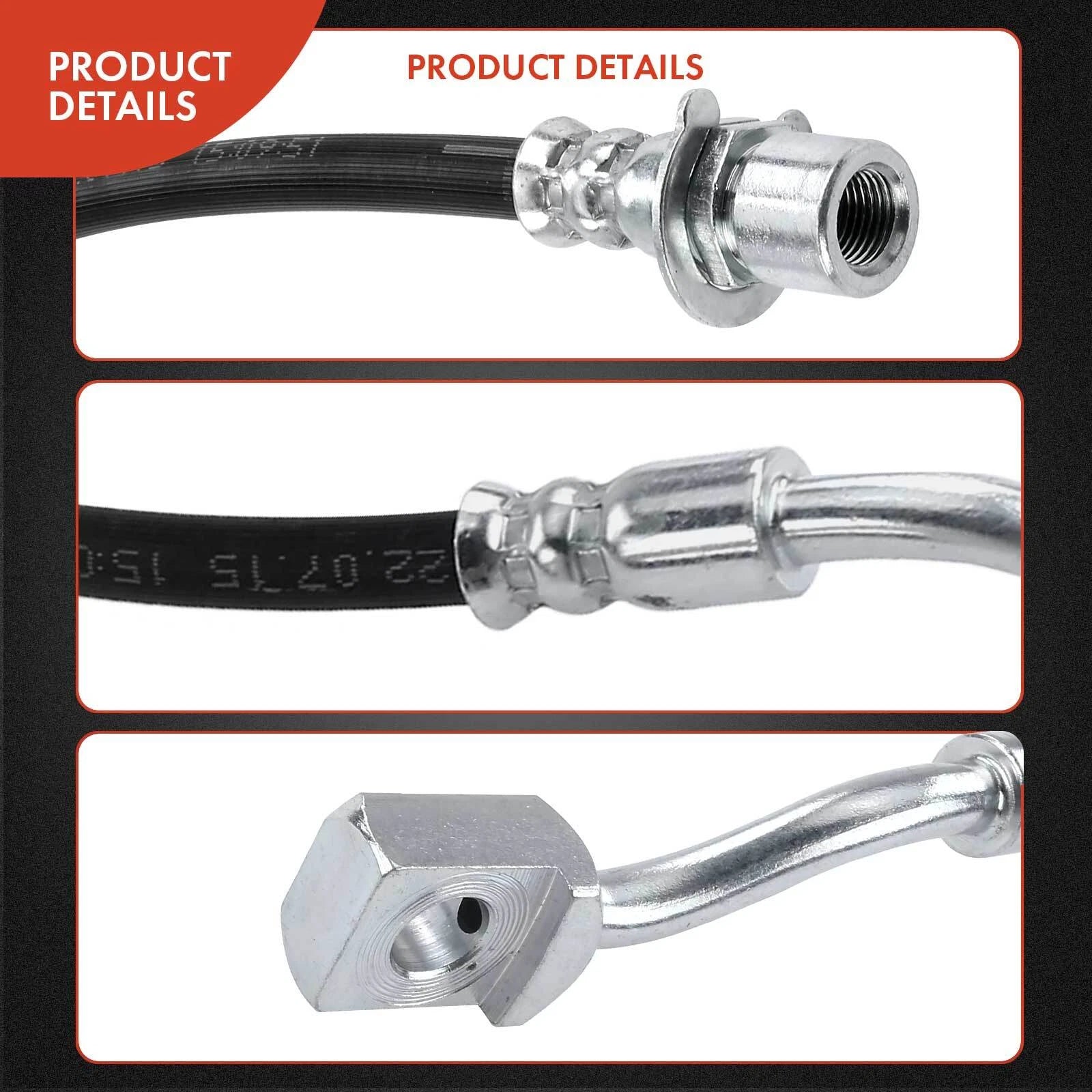 Rear Right Outer Brake Hydraulic Hose for Chevy Suburban 2500 (2008–2013)