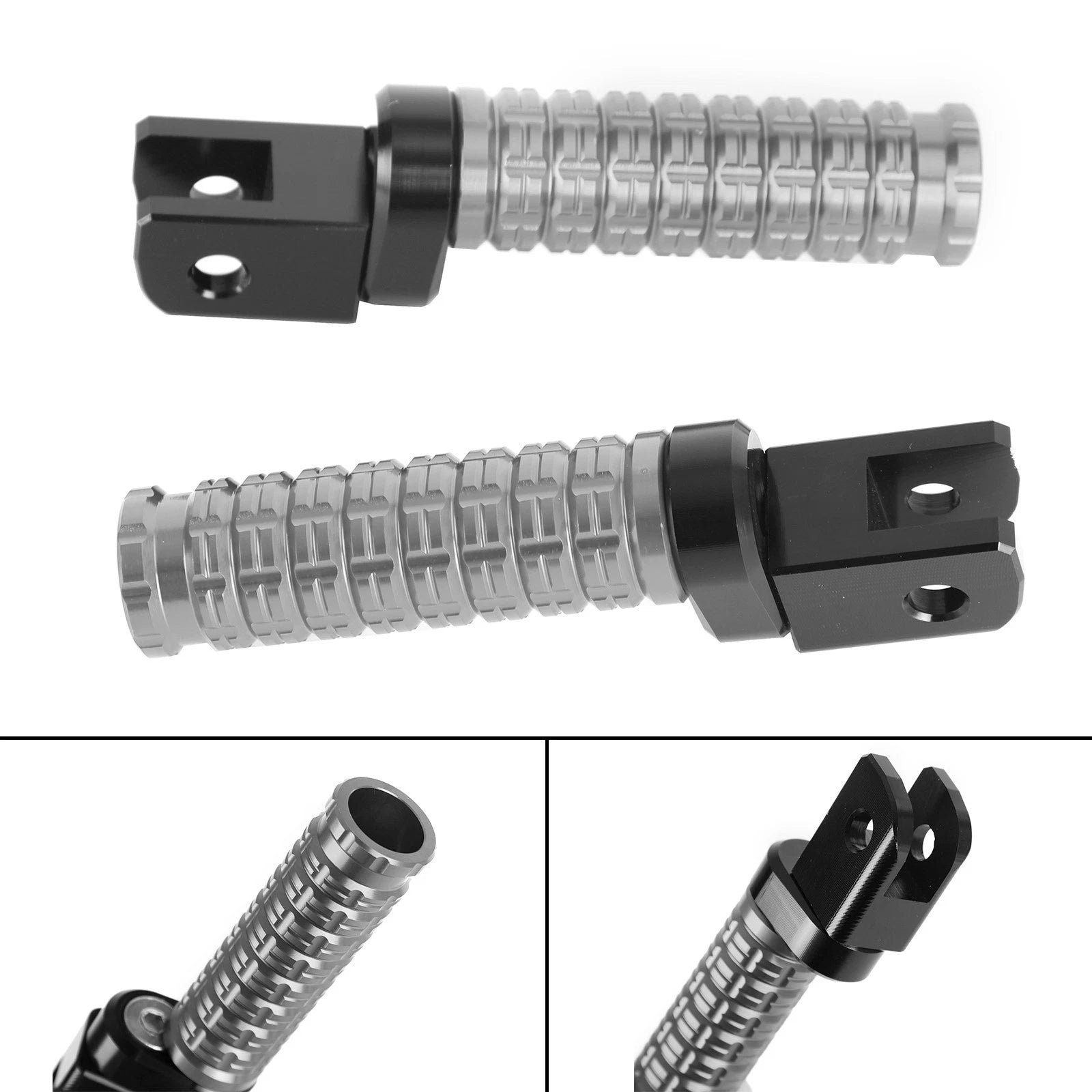 Front Footrests Foot Pegs for Triumph Street Triple 765/R/S 1200 RR/RS 675/R (2017–2023)