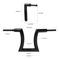 2" Rise Hanger Handlebar for Harley Sportster (14" 16" 18" 20")