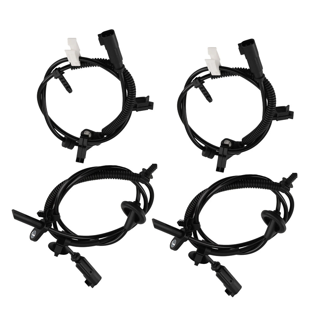 Set of 4 ABS Wheel Speed Sensors for Chevy Traverse Acadia Buick Saturn (2009–2017)
