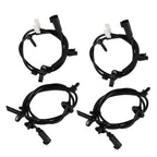 Set of 4 ABS Wheel Speed Sensors for Chevy Traverse Acadia Buick Saturn (2009–2017)