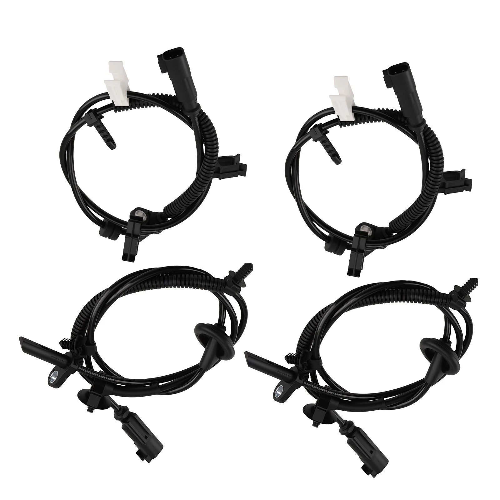 Set of 4 ABS Wheel Speed Sensors for Chevy Traverse Acadia Buick Saturn (2009–2017)