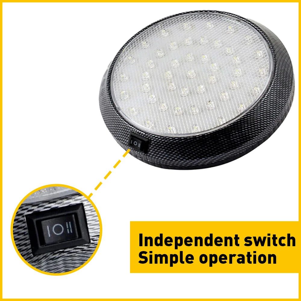 LED Ceiling Dome Light for Trailer Camper RV (12V)