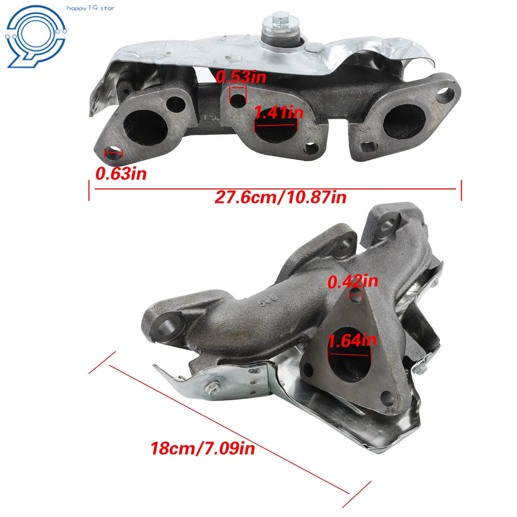 Exhaust Manifold Kit with Gasket for Nissan Frontier Xterra (2000-2004)
