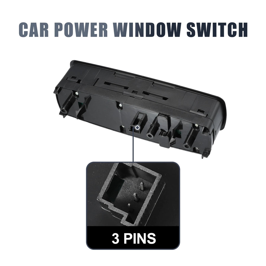 Power Window Switch A1698206510 for Mercedes W169 W245 A200 A180 (2004–2012)